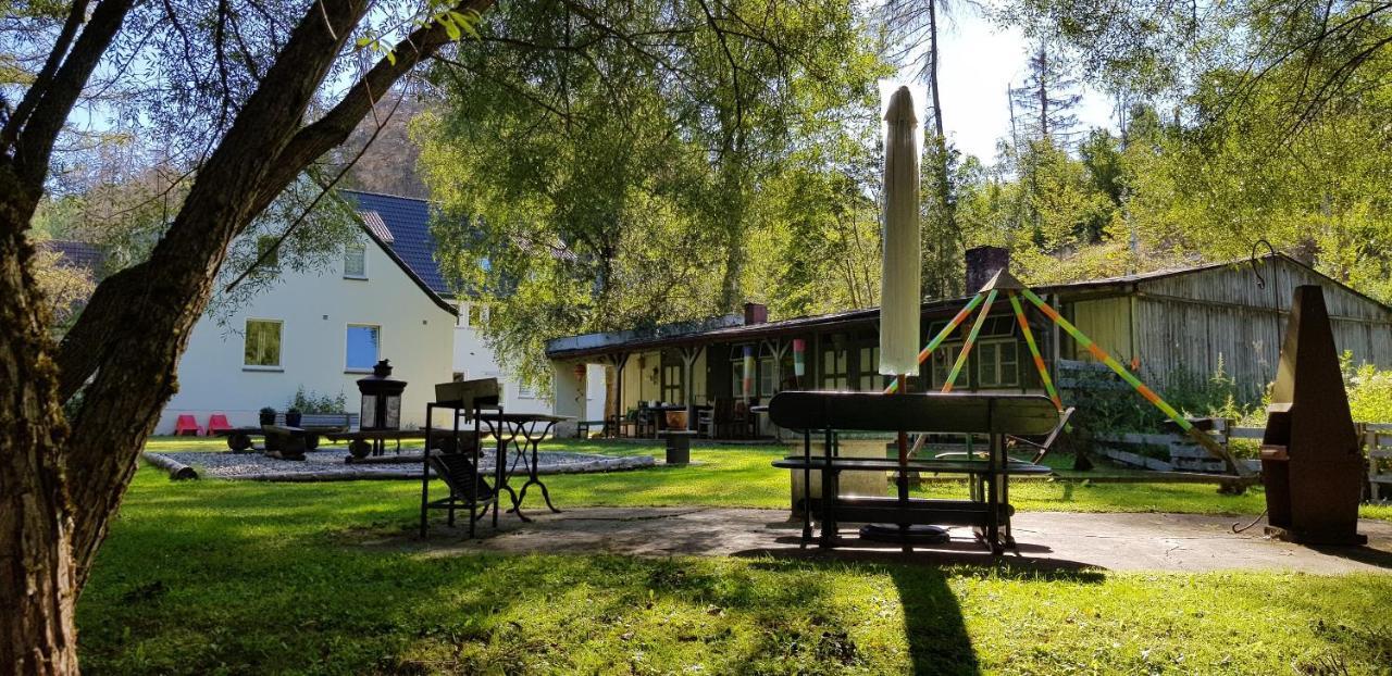 Naturferienhaus Luppbodemuhle Allrode Esterno foto